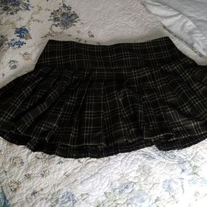 Plaid skirt from Hot Topic